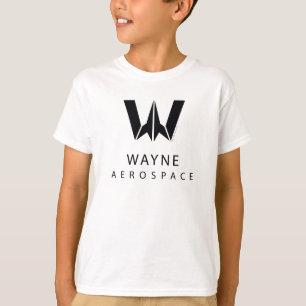 T-shirt Ligue de Justice   Logo Wayne Aerospace