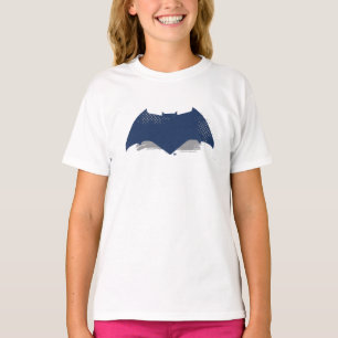 T-shirt Ligue de Justice Symbole Batman de brosse et dem