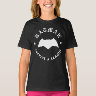 T-shirt Ligue de la justice Batman Retro Bat Emblem