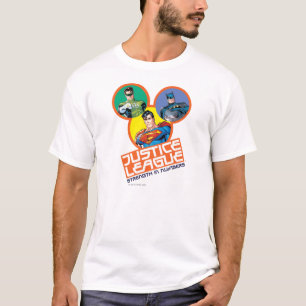 T-shirt Ligue de la Justice "Force en nombre"