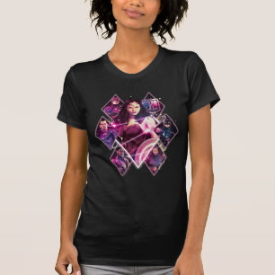 T-shirt Ligue de la justice Panneaux de groupe galactique