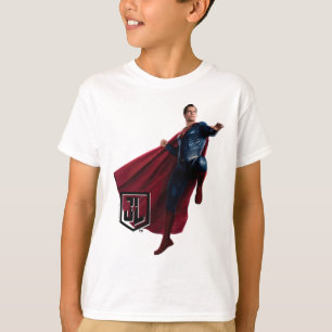 T-shirt Ligue de la justice Superman On Battlefield