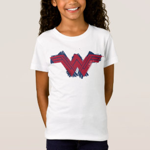 T-Shirt Ligue de la justice Symbole de la femme des merve