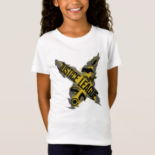 T-Shirt Ligue de la justice Symboles de la Ligue et de l'