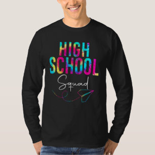 T-shirt Ligue de lycée Tie Dye Enseignants Élèves Retour T