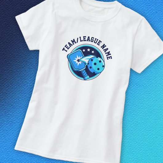 T-shirt Ligue d'équipe de pickleball