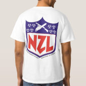 T-shirt Ligue nationale de zombi (Dos)