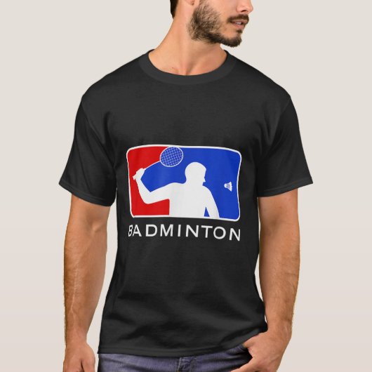 T-shirt Ligues majeures de badminton (Devant)