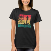 T-shirt Like Love Laugh Paddle Board Retro Paddleboarding (Devant)