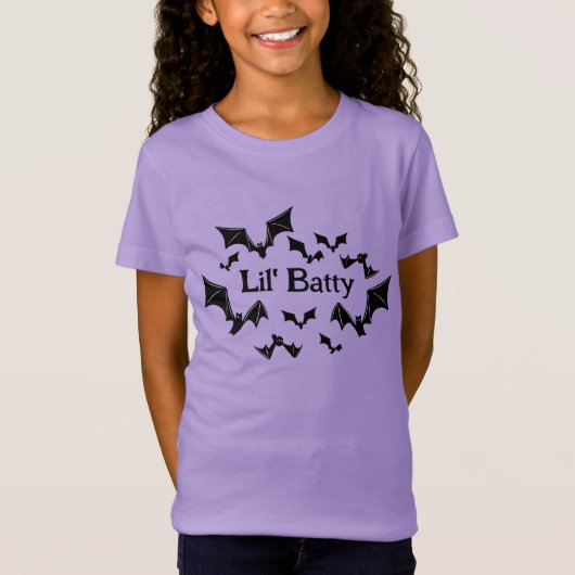 T-shirt Lil' Batty Halloween (Devant)