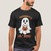 T-shirt Lil' Boo de maman (Devant)