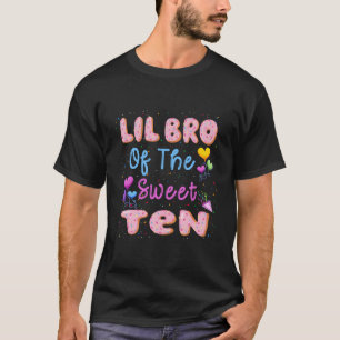 T-shirt Lil Bro De La Douce 10E Fête D'Anniversaire De Don