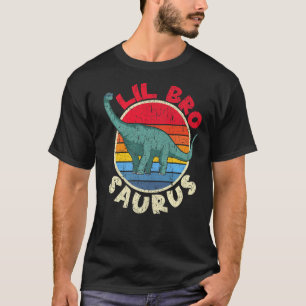 T-shirt Lil Bro Saurus I Brachiosaurus Diplodocus I Family