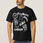 T-shirt Lil Emo Rap Goth Peep (Devant)
