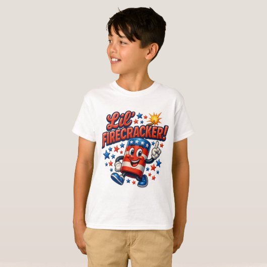 T-shirt Lil’ Firecracker Frenzy (Devant entier)