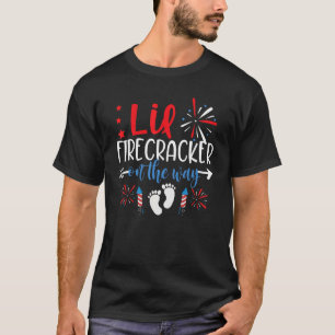 T-shirt Lil' Firecracker Sur Le Chemin Maigre 4 juillet Pr