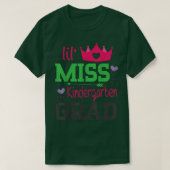 T-shirt Lil Miss Kindergarten Grad Jour Dernier De L'École (Design devant)