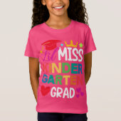 T-Shirt Lil Miss maternelle Grad (Devant)