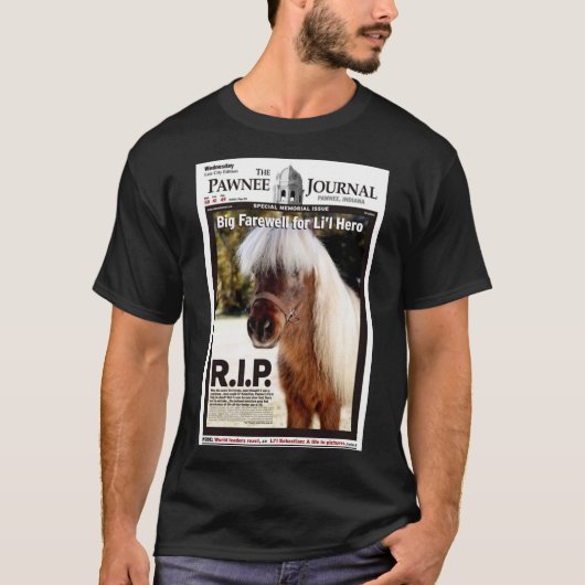 T-shirt Lil Sebastian - Gros adieu pour Li&x27 ; l Héros - (Devant)