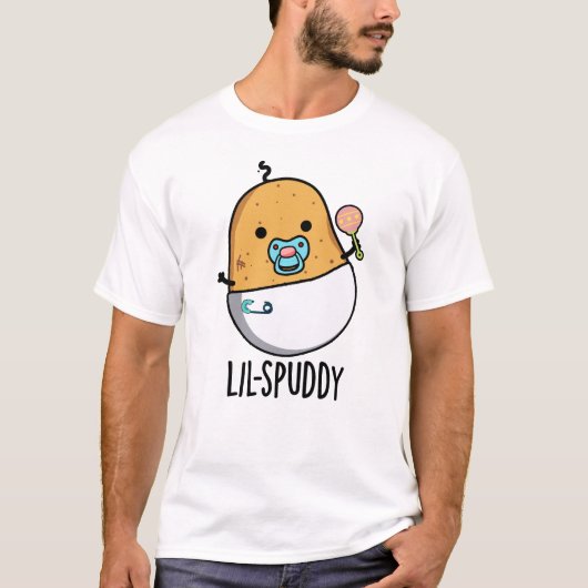 T-shirt Lil-spuddy Funny Potato Pun (Devant)