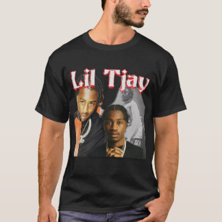 T-shirt Lil Tjay design chemise Rap Vintage 90s Classic T-