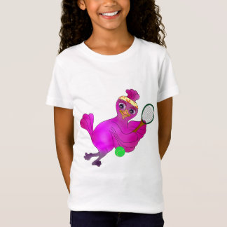 T-Shirt Lila Tennis par The Happy Juul Company