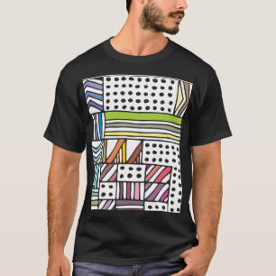 T-shirt Lilac beige laqué : Vintage sans couture