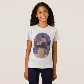 T-Shirt Lilac Bloom Jar (Devant entier)