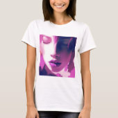 T-shirt Lilac Dream Whisper - Serène, Ethérée, Violet (Devant)