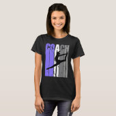 T-shirt Lilac Purple Dance Coach Dance Instructor Dancer D (Devant entier)