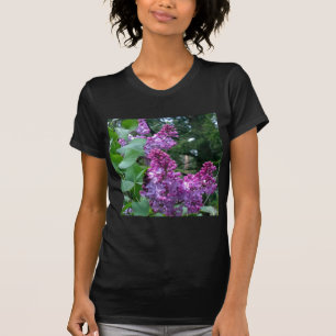T-shirt Lilas en fleur