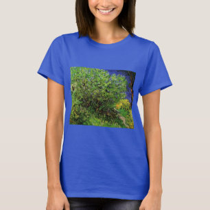 T-shirt Lilas par Vincent van Gogh, Fleurs de jardin ancie