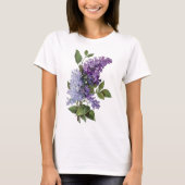 T-shirt Lilas vintages (Devant)