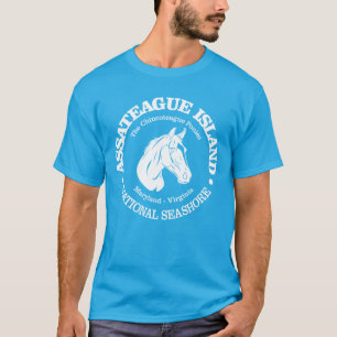 T-shirt L'île d'Assateague (poney)
