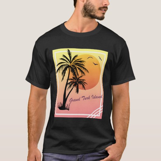 T-shirt L'île de Grand Turk (Devant)