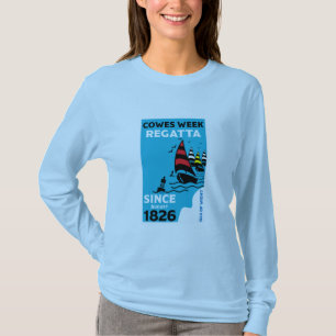 T-shirt L'Île Des Cowes De White Yacht Regatta