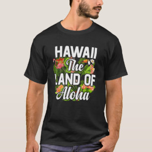 T-shirt L'île d'Hawaii, avec ses vagues de soleil et ses p
