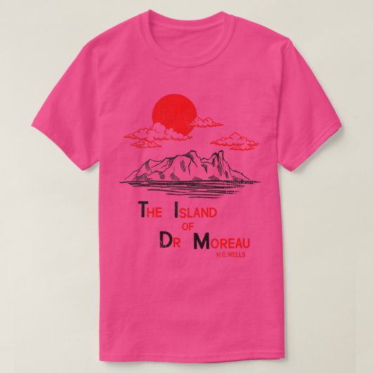 T-shirt L'île du Docteur Moreau (Design devant)