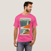 T-shirt L'île Rottnest (Devant entier)