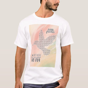 T-shirt Lil'inspiration #17 - Good friends lift you...