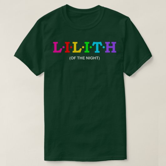 T-shirt Lilith Of Night (Design devant)
