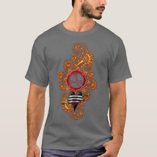 T-shirt Lilith Sigil et Fire Mandala
