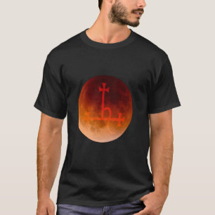 T-shirt Lilith Sigil Lune Sang Démon