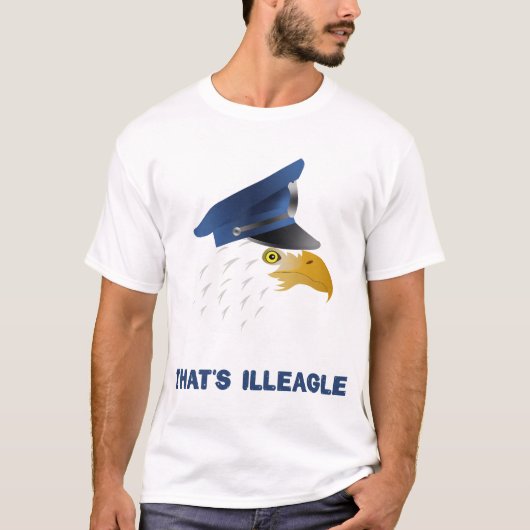 T-shirt L'Illéagle de That (Devant)