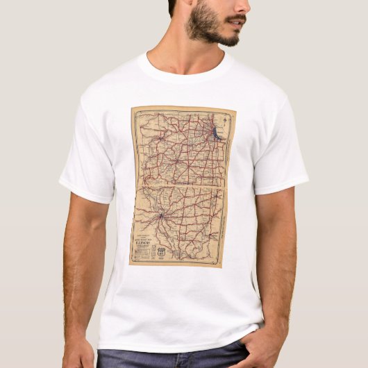T-shirt L'Illinois 8 (Devant)