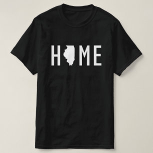 T-shirt L'Illinois est ma maison.
