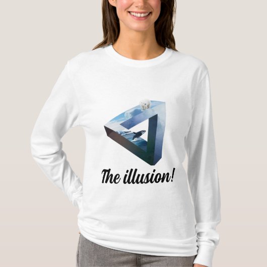T-shirt L'illusion (Devant)