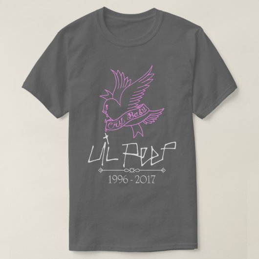 T-shirt LilPeep Rapper Cry bébé Enfer Garçon (Design devant)