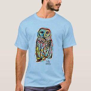 T-shirt Lily the OwlWatch Owl - 23 juin 2023 (Arty Color)