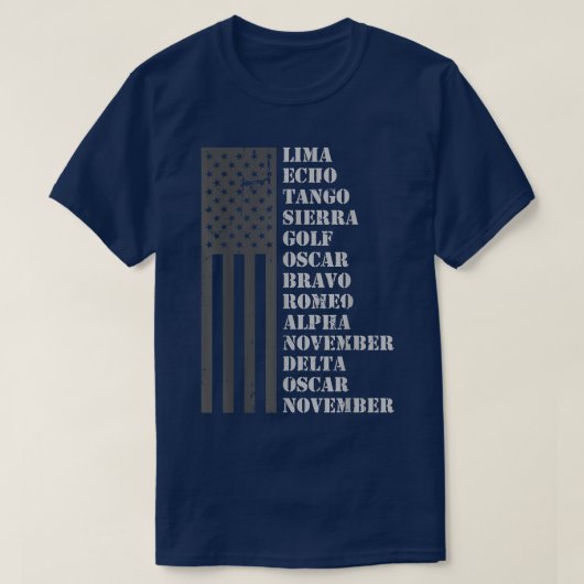 T-shirt Lima Echo (Design devant)